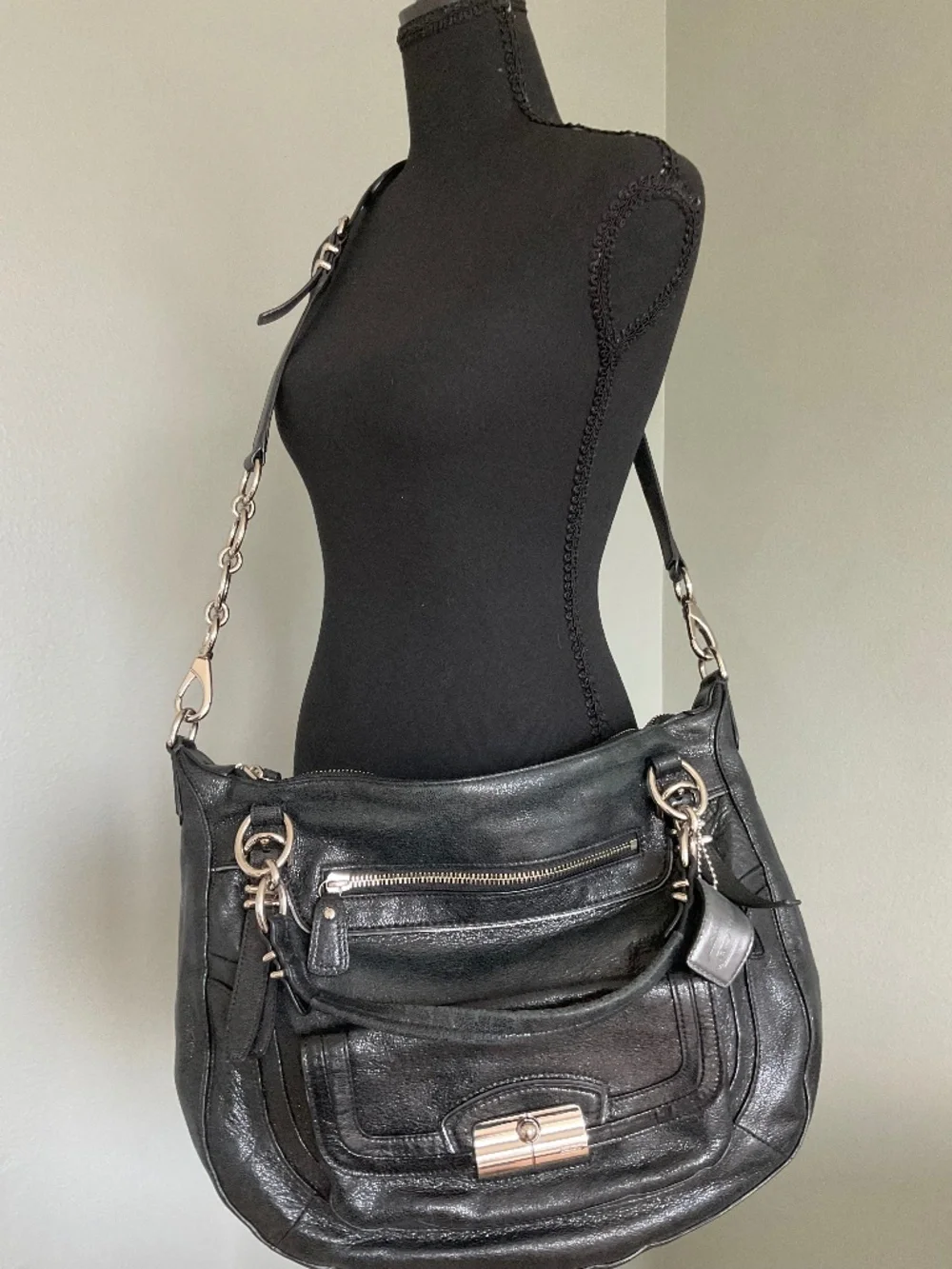 COACH KRISTIN ROUND SATCHEL